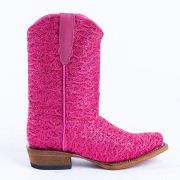 Shimmer Fucsia Cowgirl Boots