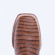 Caiman Belly Cognac Western Boots Whit Hybrid Sole