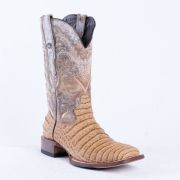 Caiman Belly Orix Western Boots Whit Hybrid Sole