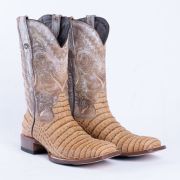 Caiman Belly Orix Western Boots Whit Hybrid Sole
