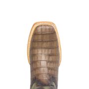 Croc Belly Matte Oak Cowboy Boots