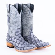 Fish Blue Shine Cowboy Boots