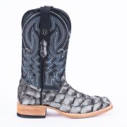 Fish Mockingbird Grey Cowboy Boots
