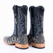 Fish Mockingbird Grey Cowboy Boots