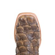 Fish Petrified Oak Cowboy Boots