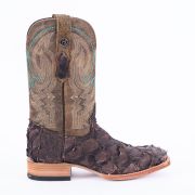 Fish Puse Tabacco Cowboy Boots