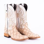 Fish Sand Glued Matte Cowboy Boots