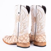 Fish Sand Glued Matte Cowboy Boots