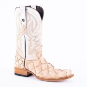 Fish Sand Glued Matte Cowboy Boots