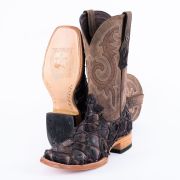 Fish Tabacco Shine Cowboy Boots