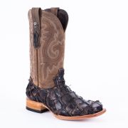Fish Tabacco Shine Cowboy Boots