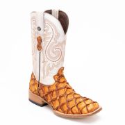 Monster Fish Brandy Cognac Cowboy Boots