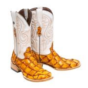 Monster Fish Brandy Cognac Cowboy Boots