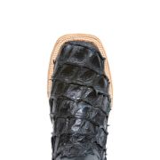 Monster Fish Classic Black Cowboy Boots