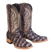 Monster Fish Puse Nicotine Matte Cowboy Boots