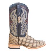 Monster Fish Sand Dune Cowboy Boots EE-WIDE