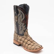 Monster Fish Sand Dune Cowboy Boots EE-WIDE