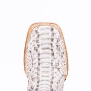 Python Molorus Backcut Natural Cowboy Boots SPECIAL EDITION