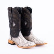 Python Molorus Backcut Natural Cowboy Boots SPECIAL EDITION