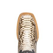 Python Natural Cowboy Boots