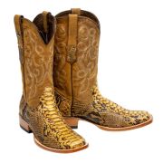 Python Pull Up Antique Cowboy Boots