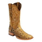 Python Pull Up Antique Cowboy Boots