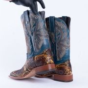 HandTooled Jungle Orix Western Boots