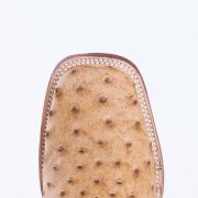 Ostrich Rustic Orix Print Western Boots