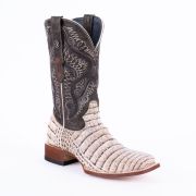Print Caiman Belly Natural Cowboy Boots