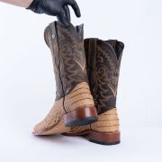 Print Croc Belly MD Antique Cowboy Boots