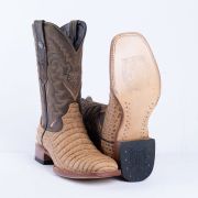 Print Croc Belly MD Antique Cowboy Boots