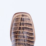 Print Croc Tail Orix & Black Cowboy Boots