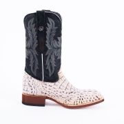 Print Hornback Natural Western Cowboy Boots