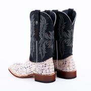 Print Hornback Natural Western Cowboy Boots