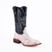 Print Hornback Natural Western Cowboy Boots