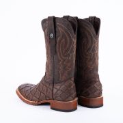 Print Monster Fish MD Nicotine Cowboy Boots Rubber Sole