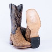 Print Monster Fish Orix Cowboy Boots