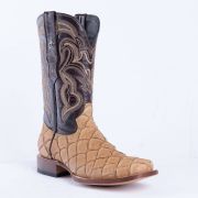 Print Monster Fish Orix Cowboy Boots