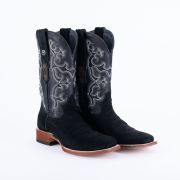 Ruff Out Black Western Cowboy Boots