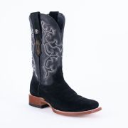 Ruff Out Black Western Cowboy Boots