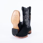Ruff Out Black Western Cowboy Boots