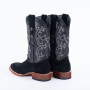 Ruff Out Black Western Cowboy Boots