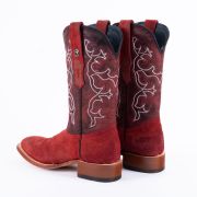 Ruff Out Red Western Cowboy Boots