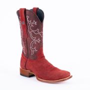 Ruff Out Red Western Cowboy Boots
