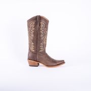 Classic Brown Calf Cowgirl Boots Snip toe