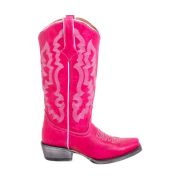 Dolly Hot Pink Calf Cowgirl Boots