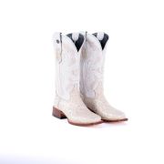 Jungle Handtooled Pearl & White Cowgirl Boots With Montana Ice Top