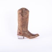 Savage Tobacco Cowgirl Boots Round Toe