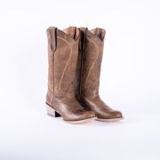 Savage Tobacco Cowgirl Boots Round Toe