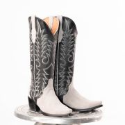 Triad Grey Suede Cowgirl Boots